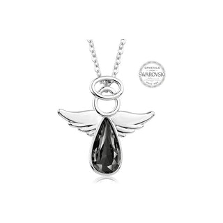 Levien Collier en cristal sombre Angelo Rafael 