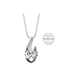 Levien Collier pour femme avec cristal Metcap en forme de poire 