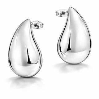Liu Jo Pendientes de gota de acero a juego Lj2720 
