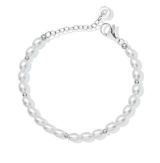Liu Jo Pulsera de acero con perla sintética Lj2847 