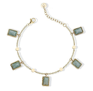 Liu Jo Fascinante pulsera de acero con colgantes Lj2859 