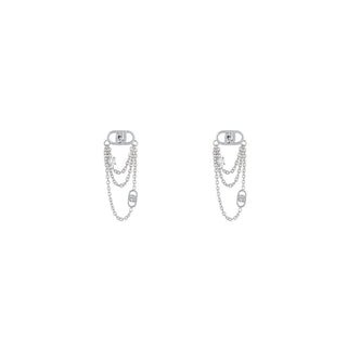 Liu Jo Pendientes de lujo de acero con cristales Lj2904 