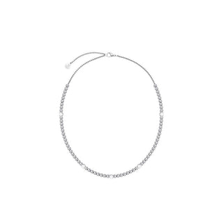 Liu Jo Collar de Perlas de Acero con Cristales Lj2985 