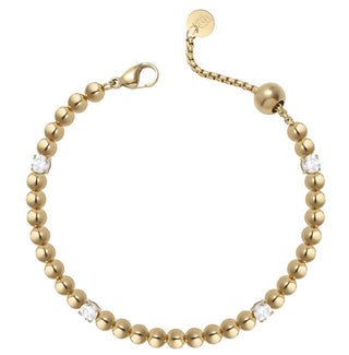 Liu Jo Bracciale Placcato Oro Con Perline Lj2983 — Bracciale