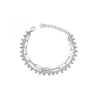 Liu Jo Pulsera Doble De Acero Moda Lj2999 
