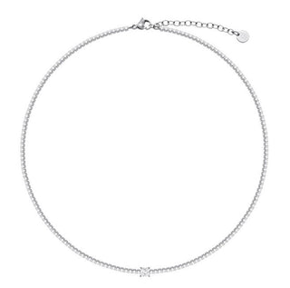 Liu Jo Collar de tenis con purpurina para mujer Lj3030 