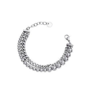 Liu Jo Pulsera Doble Distintiva De Acero Lj3048 