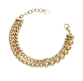 Liu Jo Elegante Pulsera Doble para Mujer Lj3050 