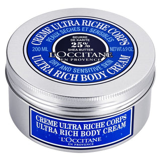 L'Occitane En Provence Crema Corporal Nutritiva 25% Manteca de Karité (Crema Corporal Ultra Rica) 200 Ml 