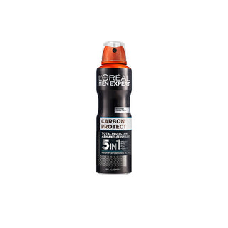 L'Oréal Paris Spray Antitranspirante Men Expert Carbon Protect (Antitranspirante 48H) 250 Ml 