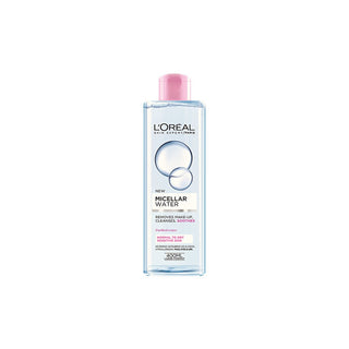 L'Oréal Paris Agua Micelar Para Pieles Sensibles De Normales A Secas 3In1 (Agua Micelar) 400 Ml 