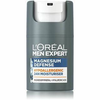 L'Oréal Paris Crema de Día Men Expert Magnesium Defense (Hidratante) 50 Ml 