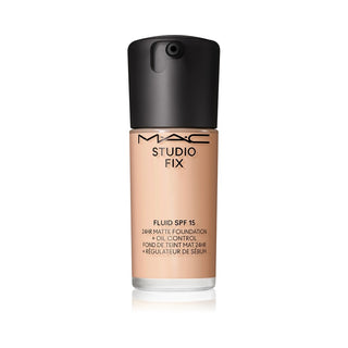 Mac Cosmetics Maquillaje Mate Spf 15 Studio Fix (Fluido) 30 Ml - Tono: N4.5 