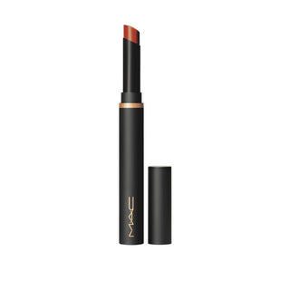 Mac Cosmetics Pintalabios (Powder Kiss Velvet Blur Slim Stick) 2 G - Tono: 877 Devoted To Chili 