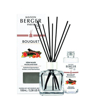 Maison Berger Paris Set Diffusore Aromi Cube + Ricarica Woodland Fairy 100 ml — Set diffusore aromi