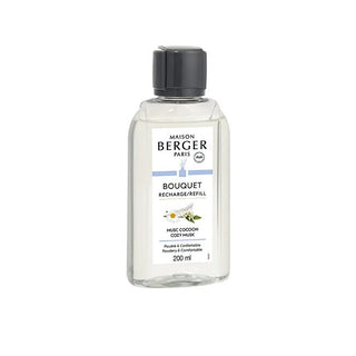 Maison Berger Paris Cozy Musk Diffuser Refill (Refill/Bouquet Refill) - Volume: 200 Ml 
