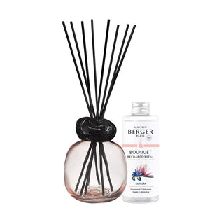 Maison Berger Paris Set Regalo Diffusore Mineral Pink + Ricarica Liliflora 180 ml — Set regalo