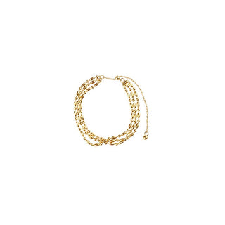 Marc Malone Pulsera De Triple Cadena Mcb250181G 