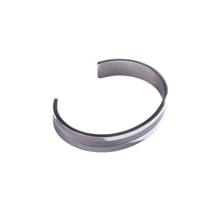 Marc Malone Pulsera abierta de acero para hombre Mcgb5003S 