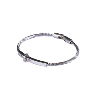 Marc Malone Bracciale In Acciaio Da Uomo Mcgb5001S — Bracciale