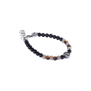 Marc Malone Tiger Eye Beaded Bracelet Mcgb5018 