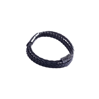 Marc Malone Pulsera Doble para Hombre Mcgb5051 - Longitud: 19 Cm 