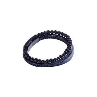 Marc Malone Pulsera Triple Moderna Para Hombre Mcgb5035 