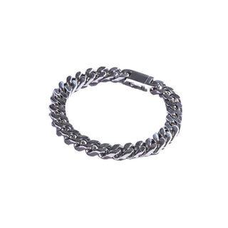 Marc Malone Pulsera de acero para hombre Pancer Mcgb5065S 