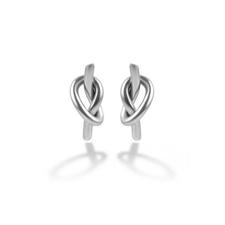Marc Malone Pendientes de Acero Knot Serin Mce250382S 