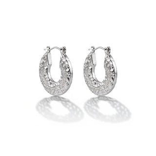 Marc Malone Pendientes de acero con colgante Thorn Mce250343S 