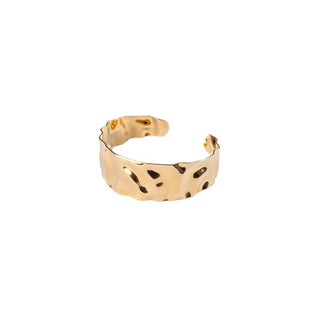 Marc Malone Brazalete abierto macizo para mujer Evoke Mcb250340G 