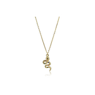 Marc Malone Collar de mujer chapado en oro Leilani Gold Necklace Mcn23002G 