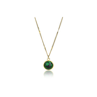 Marc Malone Collar de mujer chapado en oro Valentina Mcn23006G 