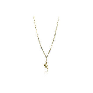 Marc Malone Collar de mujer chapado en oro Lydia Blue Necklace Mcn23022G 