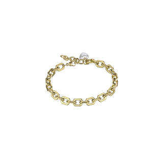 Marc Malone Pulsera chapada en oro con perla Hattie Gold Bracelet Mcb24016G 