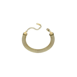 Marc Malone Pulsera de moda chapada en oro Sylvia Gold Bracelet Mcb24029G 