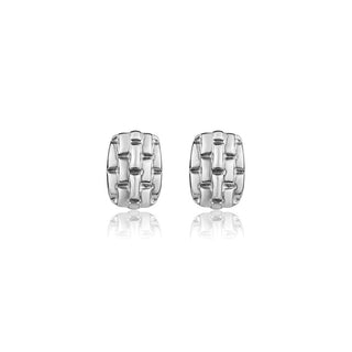 Marc Malone Pendientes de acero extravagantes Cassidy Silver Earrings Mce24007S 