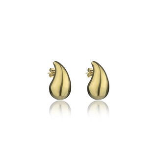 Marc Malone Pendientes de gota chapados en oro sin Tempo Mce24033G 