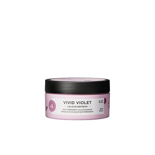 Maria Nila Mascarilla Nutritiva Y Delicada Sin Pigmentos Colorantes Permanentes Vivid Violet (Color Refresh Mask) - Volumen: 300 Ml 