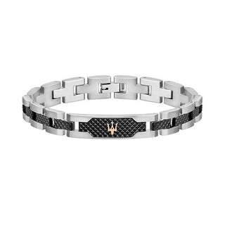 Maserati Elegante Pulsera de Acero Iconic Jm419Asc01 