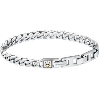Maserati Elegante Pulsera de Acero Iconic Jm422Avd09 