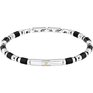 Maserati Pulsera de hombre moderna con ágata Iconic Jm334Avd46 