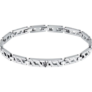 Maserati Pulsera de hombre de acero Iconic Jm124Avd34 