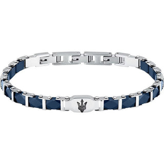 Maserati Pulsera de Hombre de Acero Cerámica Jm424Atz45 