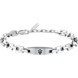 Maserati Pulsera de acero distintiva para hombre Iconic Jm425Avd106 