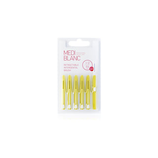 Mediblanc Cepillos interdentales retráctiles 0,5 Mm 6 piezas 