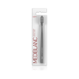 Mediblanc Soft Grey Toothbrush 1 Piece 
