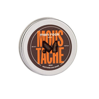 Men Rock London Cera Para Bigote Calmante Al Musgo De Roble 25 Ml 