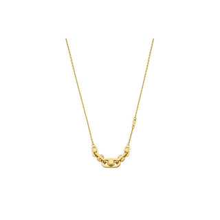 Michael Kors Collana Moderna Placcata Oro Astor Link Mkc170800710 — Collana