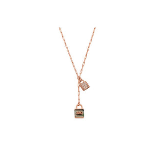 Michael Kors Collar Único Chapado En Oro Para Mujer Premium Mkc1741Tn791 
